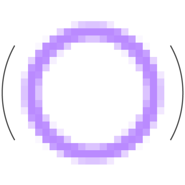 Even anti-aliasing with smooth edges on all sides
