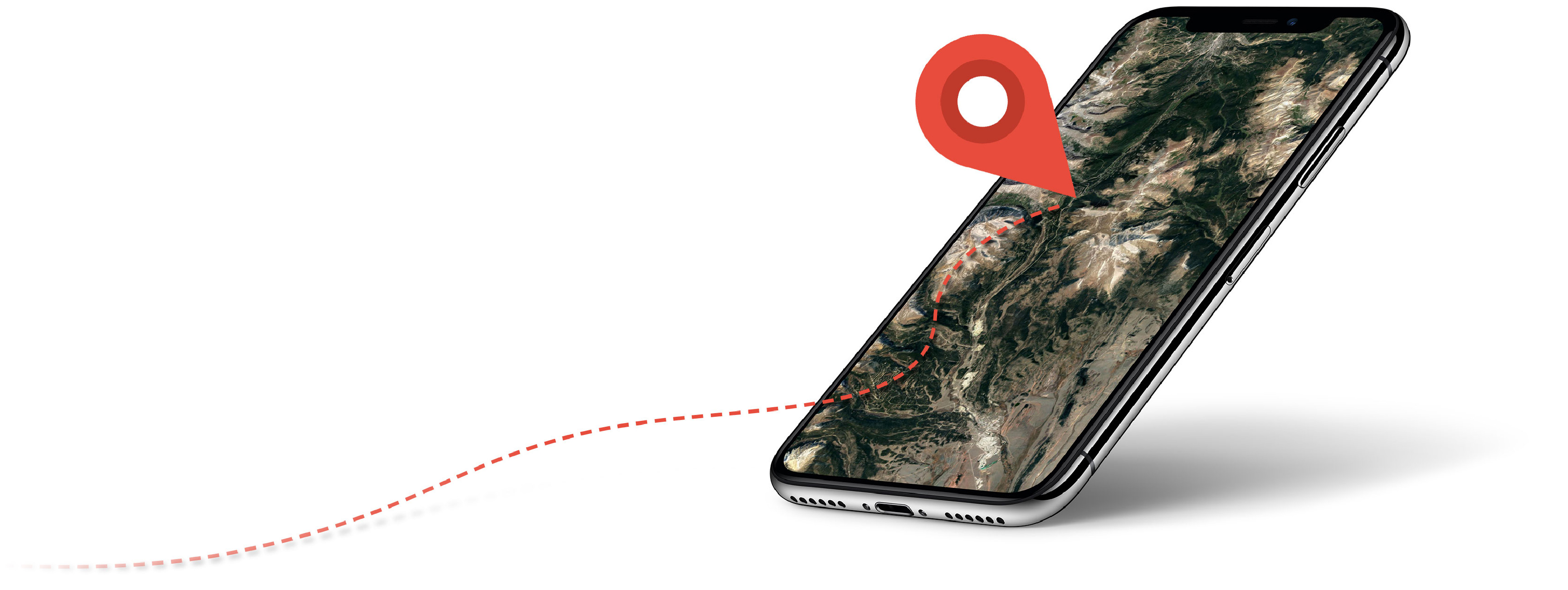 GameTiks map interface showing geolocated outdoor activity pins